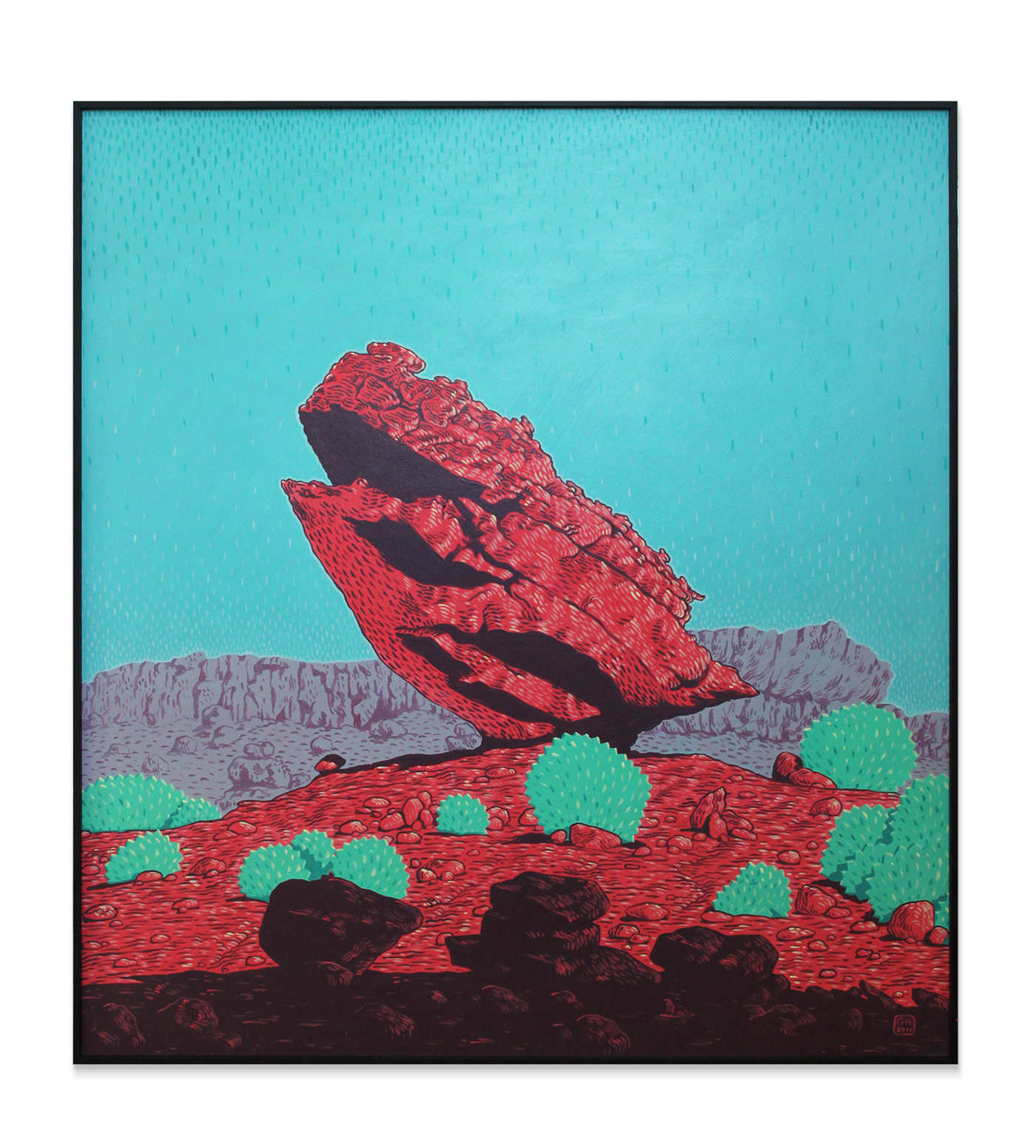 Cederberg Rock Illustration