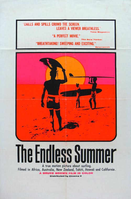 Movie poster of endless summer